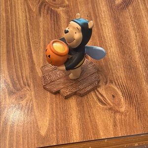 Disney Halloween Winnie the Pooh Figurine - Black and Orange